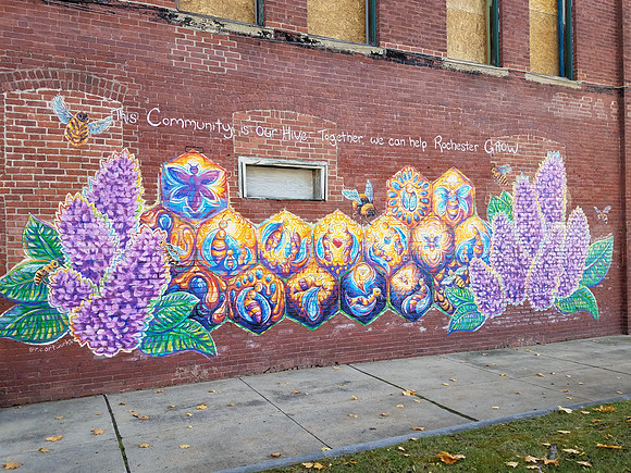 Rochester, NH Beehive Mural